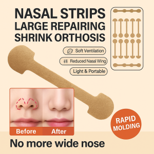 Disposable Nose Patch Nasal Patch Selfadhesive Orthopedic Nasal Patch Nostril Shrinking Nose Patch Soft Elastic Nose Patch