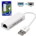 USB Ethernet Adapter 10/100Mbps Network Card USB A to Rj45 Lan Connector For Macbook PC Laptop Windows Wired Internet Cable. 