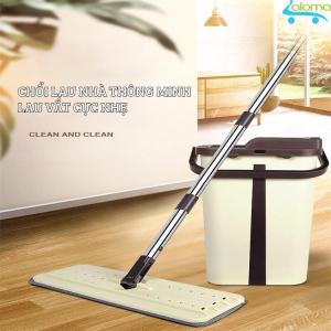 Bộ chổi lau nhà 2 ngăn CleanMaster CM-002 thông minh tự vắt cao cấp