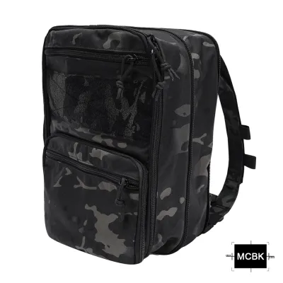 COD SINAIRSOFT Tactical Hydration Backpack Flatpack D3 Carrier Molle Pouch Military Equipment Multi-purpose Vest Assault Soft Pack Travel Bag
