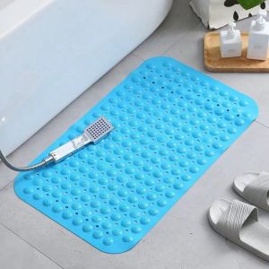 Wholesale Anti Slip PVC Bath Mats Toilet Shower Pad Nonslip Doormat Rubbing Feet Resistant To Dirt