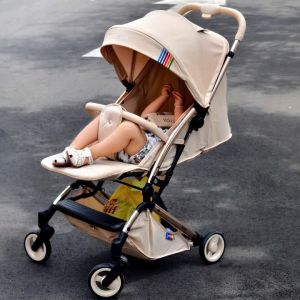 Xe đẩy du lịch cho bé YOUBI ĐỨC gấp gọn đi máy bay đệm lưng 3 lớp có thể nằm và ngồi dành cho bé từ sơ sinh đến 4 tuổi