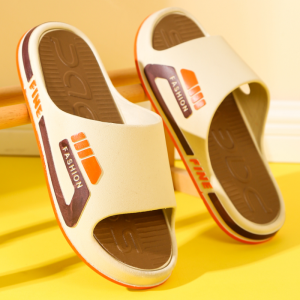 เทรนด์แฟชั่นของผู้ชายฤดูร้อน2024คงทนที่กันกลิ่นนุ่มป้องกันการลื่นแต่เพียงผู้เดียวสบายๆและรองเท้าส้นสูง