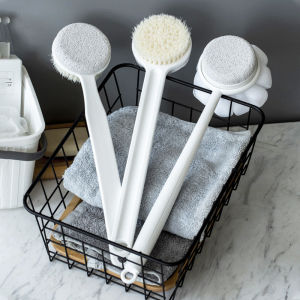 [Sirola] 1pcs pumice bàn chải tẩy tế bào chết chân tập tin hai mặt dài xử lý đá chăm sóc Scrubber Exfoliator cơ thể bàn chải