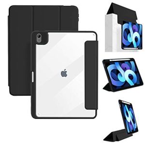 【Ready Stock】iPad Case iPad Pro 11 / Pro 12.9 (2022 / 2021 / 2020/ 2018) / Pro 10.5 (2017) / iPad Air 6 11inch /Air5/Air4 iPad 9.7 / iPad 8 / 7 iPad Mini 6 Min 4/5 magnetic detachable protective cover tri-fold bracket built-in pen holder