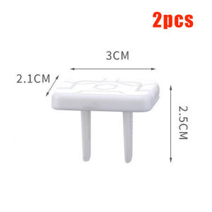 Purchase product household Anti-electric shock power socket cover Infant safety socket 2-hole plug protection cover Child safety design Socket protector Power Socket cover universal