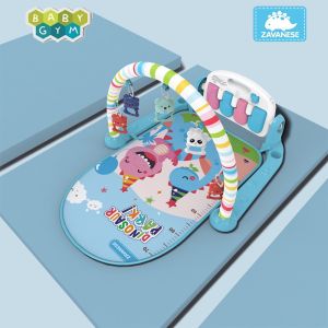 COD Mainan Bayi Playgym Piano Baby Fitness Piano Ada 5 Rattle Dan Musik Piano + BOX - Blossom Kids Baby Gym Piano PlayGym Musical
