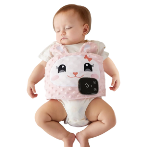 Lovely Cartoon Baby Belly Wrap Band Adjustable Bellyband Abdomen Wrap for Colic and Gas Relief Newborns Essential
