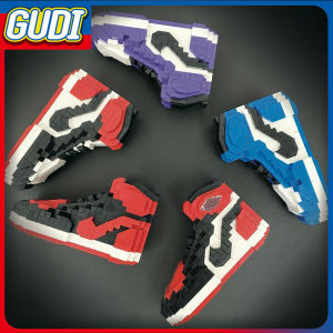 PAIFU Mini Building Blocks Basketball Shoes Bricks Toy 3D Diamond Nano Block Sneakers Decoration Micro Particles Compatible  Brick Educational Toys Give Holiday Christmas Gift Others