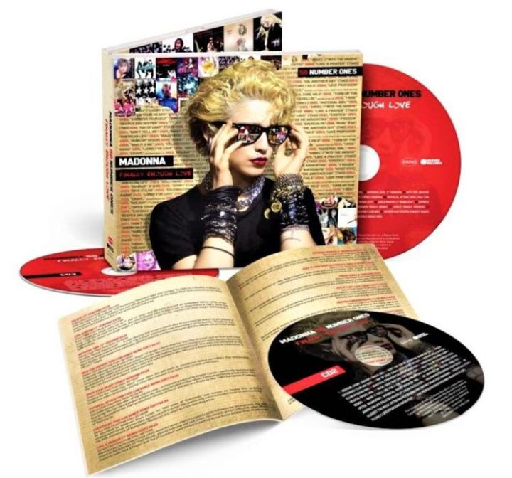 Madonna - Finally Enough Love : 50 Number Ones : Deluxe Edition CD ...