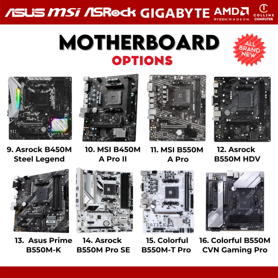 新品 AMD Ryzen 7 5700X BOX ASRock Steel Legend B550M KIOXIA 1TB