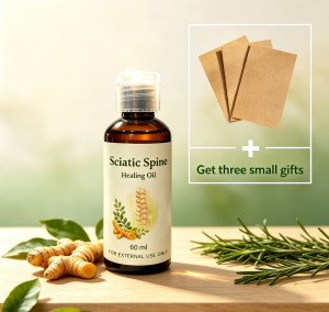 Sclatic Spine Healing Oil 60ML Traditional Hilot Warming Herbal Massage Oil Natural