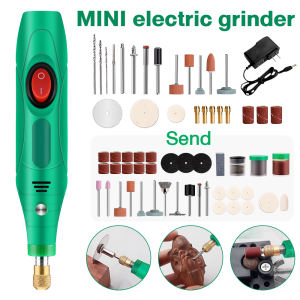 ToolHub 27PCS Mini Grinder Set Mini Electric Drill Set Professional 12V DC Grinding Pen Adjustable Speed Grinder Tools for Milling Cutting Polishing Drilling Engraving