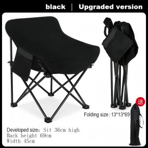 Outdoor moon chair folding chair small stool portable camping chair Mazar fishing stool beach chair picnic lounge chair