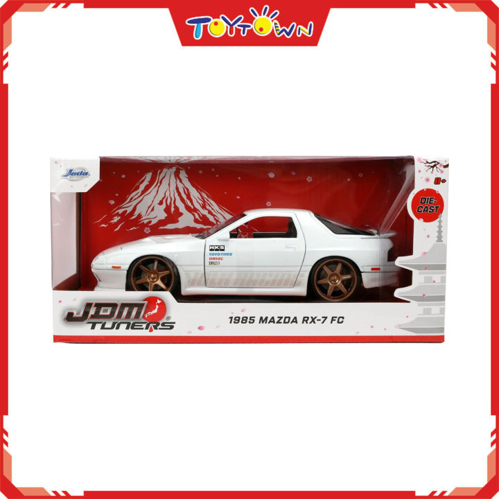 JDM TUNERS□JADA 1/24 1985 MAZDA RX-7 FC RED□