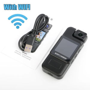 Camera 4K HD Wifi máy quay video kỹ thuật số cầm tay Camera đeo Màn hình màu Camera giám sát tầm nhìn ban đêm Camera video 1080P