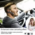 BlueWow Bluetooth 5.0 Headset with Microphone Wireless Bluetooth Earpiece Earbuds Earhook Headphones with Mic for Drivers Driving Office Business Talking Compatible with iOS Android YYK-520. 