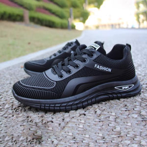 รองเท้าวิ่งผู้ชายคุณภาพสูงรองเท้าผ้าใบกลางแจ้งรองเท้าสบายๆสบายๆสำหรับชายตัวอักษรพิมพ์รูปแบบรองเท้าผ้าใบ