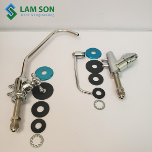 Vòi nước cổ thấp cổ cao Inox dùng cho máy lọc nước ion kiềm