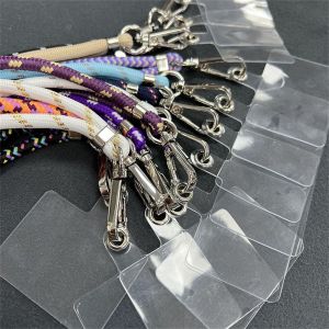 CIRCUIT ถอดออกได้ สายรัดโทรศัพท์มือถือ ปรับได้ปรับได้ ป้องกันการสูญหาย สายคล้องคอโทรศัพท์ จี้ที่เข้ากันได้กับบัตร สีสันสดใส สายคล้องโทรศัพท์แบบคาดตัว อุปกรณ์เสริมโทรศัพท์มือถือ