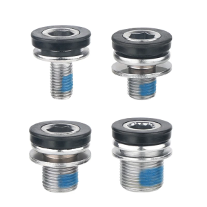 2 cái giò đĩa lục giác sửa chữa bu lông kim loại xe đạp Crank bu lông ốc vít cho vuông cranksets và khung dưới