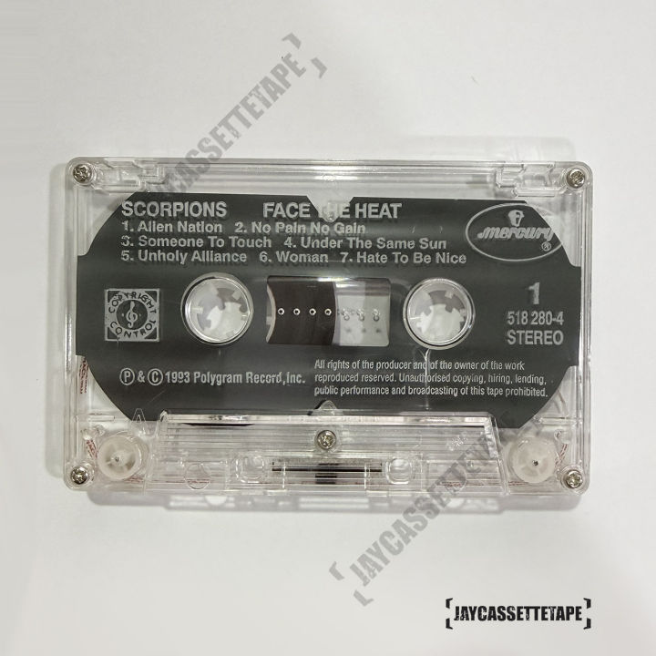 SCORPIONS%20%E0%B8%AD%E0%B8%B1%E0%B8%A5%E0%B8%9A%E0%B8%B1%E0%B9%89%E0%B8%A1%20:%20Face%20The%20Heat%20%E0%B9%80%E0%B8%97%E0%B8%9B%E0%B9%80%E0%B8%9E%E0%B8%A5%E0%B8%87%20%E0%B9%80%E0%B8%97%E0%B8%9B%E0%B8%84%E0%B8%B2%E0%B8%AA%E0%B9%80%E0%B8%8B%E0%B9%87%E0%B8%95%20%E0%B9%80%E0%B8%97%E0%B8%9B%E0%B8%84%E0%B8%B2%E0%B8%AA%E0%B9%80%E0%B8%8B%E0%B9%87%E0%B8%97%20Cassette%20Tape%20%E0%B9%80%E0%B8%97%E0%B8%9B%E0%B9%80%E0%B8%9E%E0%B8%A5%E0%B8%87%E0%B8%AA%E0%B8%B2%E0%B8%81%E0%B8%A5%20-%20Image%204