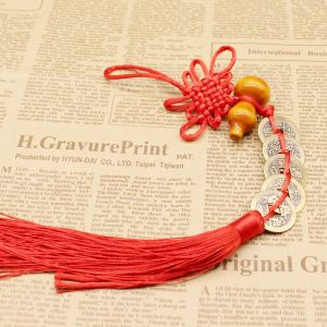 Five Emperors Coins Consecrated Fengshou Peachwood Gourd (Basic Feng Shui Consultation) Ancient Copper Coins Authentic Copper Coin Threshold