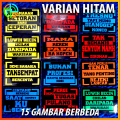 Dapat 15 Lembar Sticker Kata Kata Berbeda Setiker Mobil Seticker Motor Setiker Helm Stiker CCtv Stiker Truk Variasi setiker truk oleng murah. 