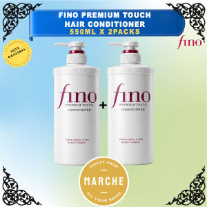 2X Fino Premium Touch Hair Conditioner 550ml #Marche Family Shop#