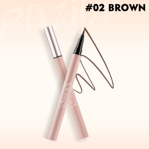 PAZIUM Eyeliner Pencil Liquid Eye Liner Waterproof Smudge Proof Quick Drying Long-Wear Wear Ultra Fine Black Eyeliner for Arrows