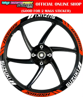 Suzuki Smash Sticker Mag New Design - Cut Out