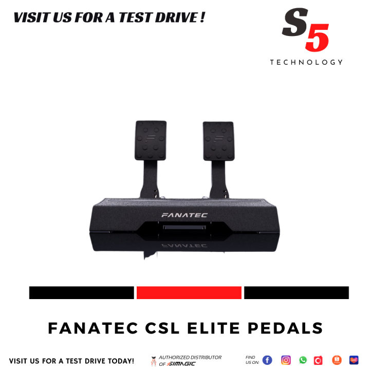 FANATEC CSL Elite Pedals / SIM Racing / simracing / eracing 