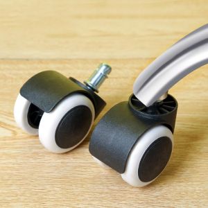 5PCS Heavy duty roda kursi kantor Roda kursi kerja 5 buah Roda kursi gaming Roda kursi bulat Roda pengganti kursi Nylon Office Chair Roller Replacement Set of 5 Office Chair Caster