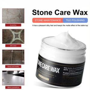 Stone Care Wax 100g to Polish Waterproof and Shine Floor Tiles Marble Tables Granite Quartz Coat