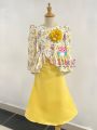 Lil Little BK90 Baju Kurung Moden Cotton Lace Budak Kanak Kanak Murah New Design 2025 1T hingga 12T. 
