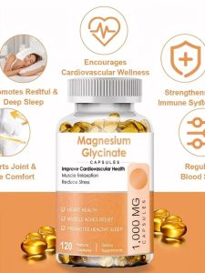 Magnesium Glycinate Capsules for Wellness Support