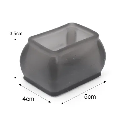 【On Sale】Chair Leg Caps Furniture Feet Protective Pads Creative Transparent Non-slip Reduce Noise Pads