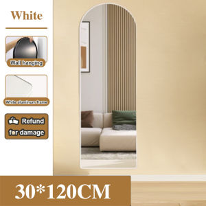 【Refund or replace if Broken 】Full Body Mirror with Stand 155/160cm/170cm Wall-Mounted Vertical Dual-Use Mirror/mirror stand/makeup mirror/全身镜