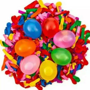 Balon Mini Jari Balon Air Balon Mainan Berhadiah Anak Warna Warni Isi Banyak 100pcs Semua Pasti Suka