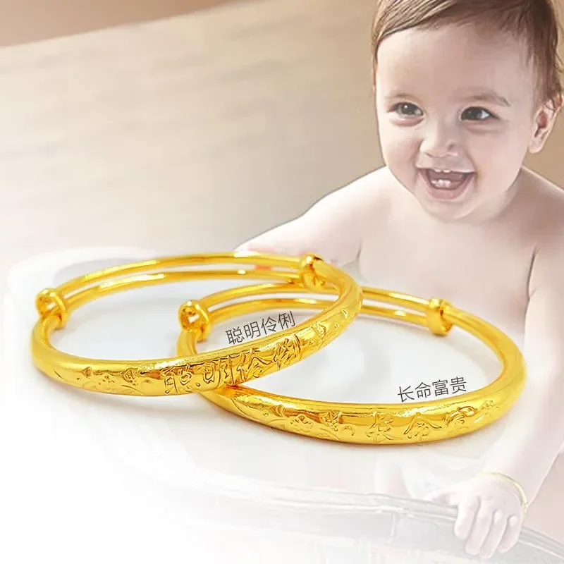 Gold bracelet 2024 for children