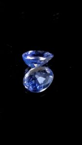 Certified 1.04 carat Blue Sapphire/SI/Heated/Ceylon