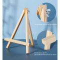 Natural Wood Mini Easel Frame Multifunctional Wooden Display Mini Tripod Easel Stand Art Supplies. 