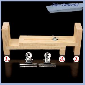 Ditur อุปกรณ์ถักเชือกแบบสร้างสรรค์ใช้งานได้จริงชั้นวางเชือกถักด้วยมือสำหรับสร้อยกำไลเครื่องมือสำหรับยึดเชือกถักนิตติ้งแบบ DIY