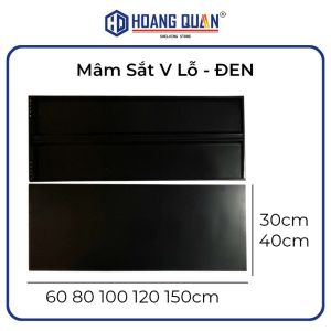 Mâm Sắt V Lỗ Loại Dày Nhiều Kích Thước Mâm Lắp Kệ Sắt Đa Năng Chứa Hàng Hóa - Rộng 30 40 50 60cm