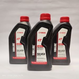 Oli Motor Bebek Yamalube Silver 0.8Ltr 3 BOTOL