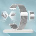 Milanese Loop Metal Band Strap For Samsung Galaxy Fit 3 Stainless Steel Belt Strap Wristband Watchband Bracelet Accessories Tali Jam Tangan Smartwatch for Samsung Fit 3 Band. 