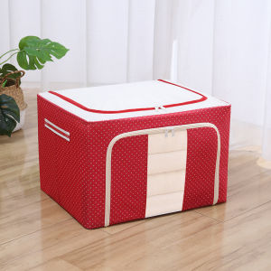 ALON 72L/100L Oxford Storage Box Foldable Large Storage Box Clothes Storage Box Clothes Organizer Kotak Simpan Baju