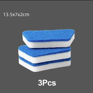 Sponge Cleaning Brush Long Handle Bathtub Brush Multifunctional Bathroom Cleaning Tool Floor Tile Scubber