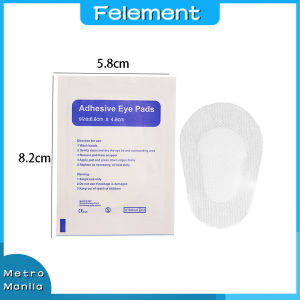 50pcs Sterile Eye Pad Non-Woven Single Eye Patch Eye Pad For Protect From Sunlight