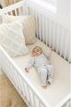 Konssy Muslin Crib Sheets for Girl Boy, Soft and Breathable Cotton Baby Sheets for Standard Crib Mattress, 52"x 28" (Oat). 